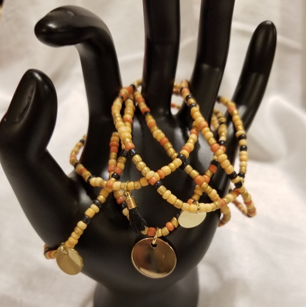 Handmade stretch bracelets - Picture 2 of 7